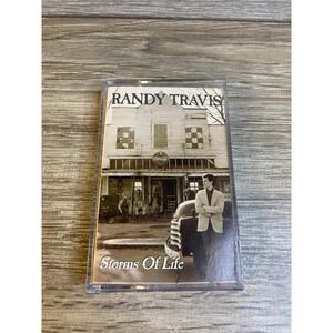 Randy Travis Storms Of Life Cassette Tape 1986 Warner Bros 4-25435 Country Music